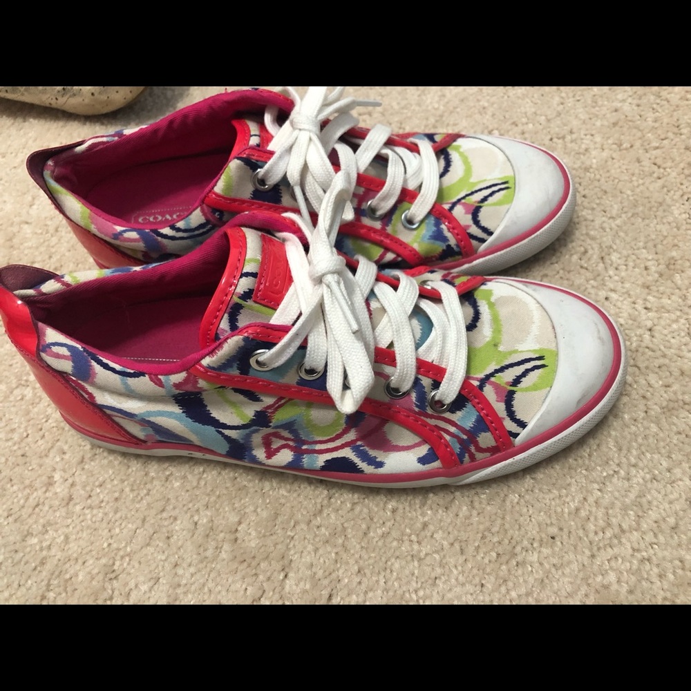Coach size 8 shoes